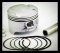 piston&ring kit for AX-1 250 NX250 motorcycle